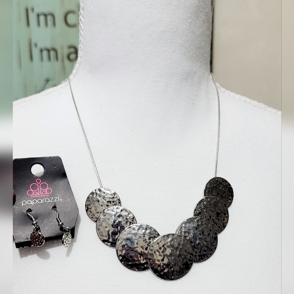 NEW Fashion Jewerly Silver Necklace & Earrings Set - Picture 2 of 4